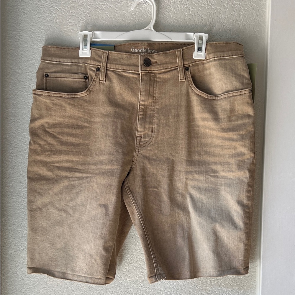 Goodfellow & Co Men's Tan Jean Shorts